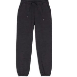 Lululemon Plush Times Jogger - Heathered Core Black - 4